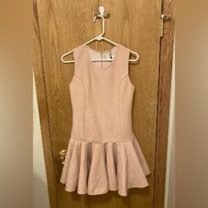NWT J.O.A Cozy Fuzzy Blush Pink Sleeveless Sz XS